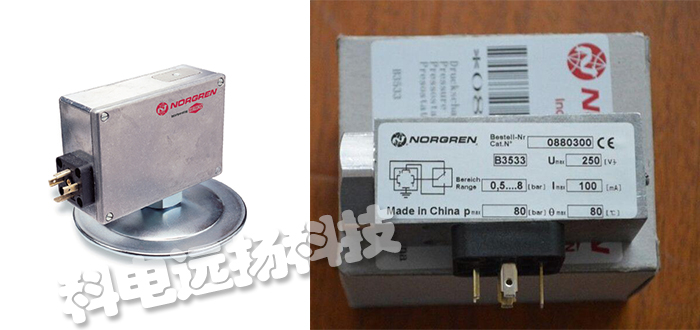 NORGREN壓力開關_英國諾冠NORGREN壓力開關說明書